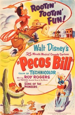 Pecos Bill! - De legendarische cowboy van Texas die met zijn fantastische verhalen elke saloon betoverde!